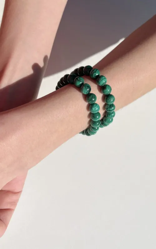 Comparison of green aventurine jewelry placements for different activities